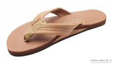 Luxury Leather - Single Layer Arch Support with a 1" Strap