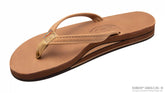 Luxury Leather - Double Layer Arch 1/2" Narrow Strap