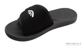 EastCape Slide - Men's Molded Rubber Black Adjustable Strap
