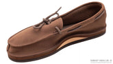 Women's Single Layer Milled Leather Mocca Loaf