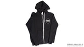 Unisex Sweatshirt with Circle Logo on Front and Back