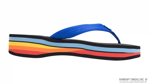 Four Layer Wedge Soft Rubber Top with EVA Filled 3/4" Nylon Strap