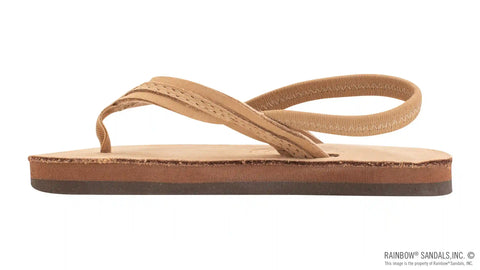 Kids Flirty Braidy- Premier Leather Braided 1/2" Strap