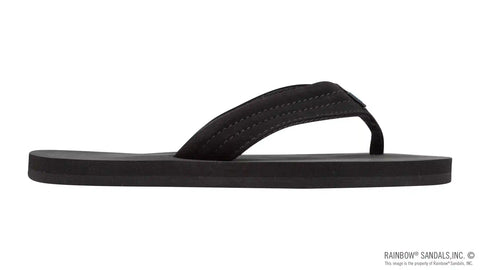 The Grombow - Soft  Rubber Top Sole  with 1" Strap and Pin line