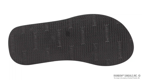 The Grombow - Soft  Rubber Top Sole  with 1" Strap and Pin line