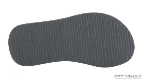 The Grombow - Soft  Rubber Top Sole  with 1" Strap and Pin line