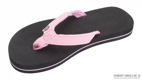 The Grombow - Soft  Rubber Top Sole  with 1/2" Narrow Strap and Pin line