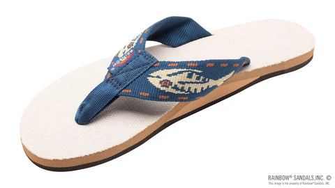 Single Layer Hemp with a 1" Nylon Fish Pattern Strap