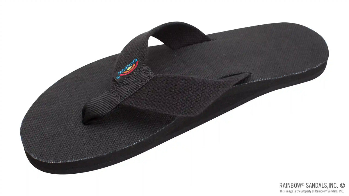 Single Layer Hemp Top and Strap with Arch Support
