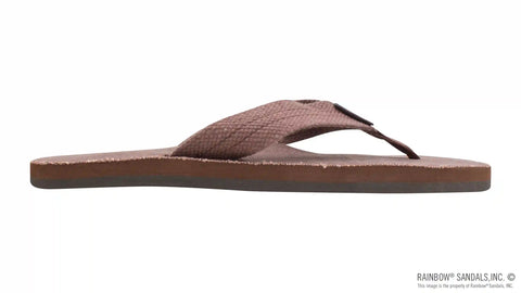 Single Layer Hemp  with Arch  Support and 1" Strap