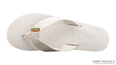 Single Layer Hemp Top and Strap with Arch Support