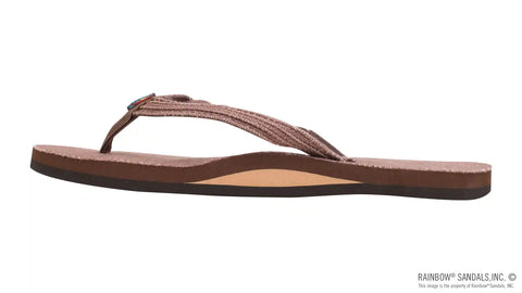 Hemp Flirty Braidy - Single Layer Arch Support with a  1/2" Braided Strap