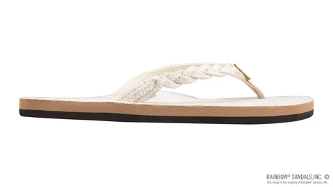 Hemp Flirty Braidy - Single Layer Arch Support with a  1/2" Braided Strap