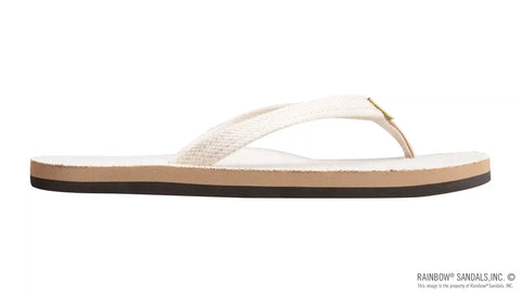 Single Layer Hemp with Arch Support and 1/2" Narrow Strap