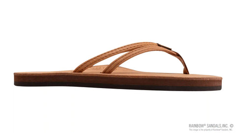 The Sandpiper - Luxury Leather  Single Layer Arch Support with 1/3" Double Narrow Strap