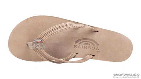 The Sandpiper - Luxury Leather  Single Layer Arch Support with 1/3" Double Narrow Strap
