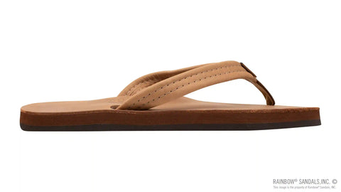 Luxury Leather - Single Layer Arch Support with a  3/4" Medium Strap