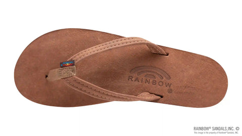 Luxury Leather  - Single Layer Arch Support with a 1/2"  Narrow Strap