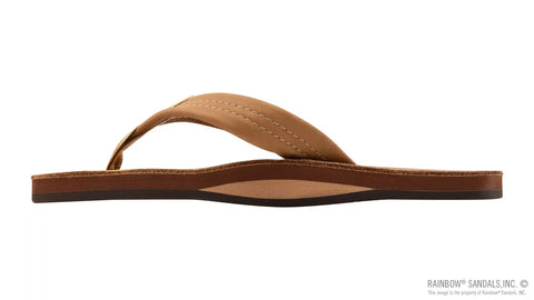 Single Layer Premier Leather with Arch Support 1" Strap