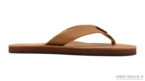 Single Layer Arch Support Premier Leather with 1" Strap