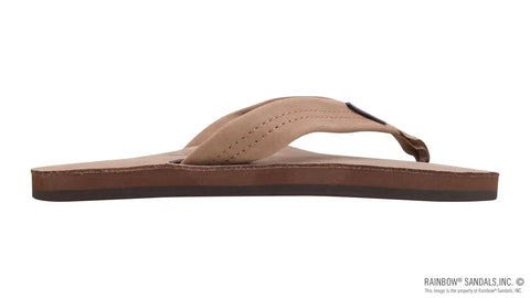 Single Layer Premier Leather with Arch Support 1" Strap