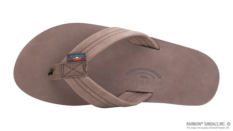 Single Layer Premier Leather with Arch Support 1" Strap