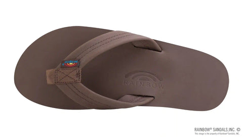 Single Layer Classic Leather with Arch Support 1" Strap