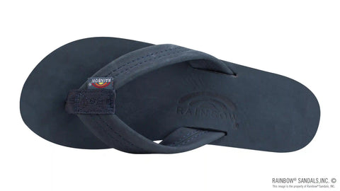 Single Layer Premier Leather with Arch Support 1" Strap