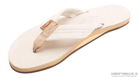 Single Layer Premier Leather with Arch Support 1" Strap