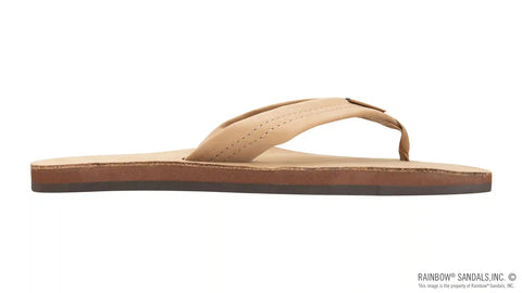 Single Layer Premier Leather with Arch Support 1" Strap