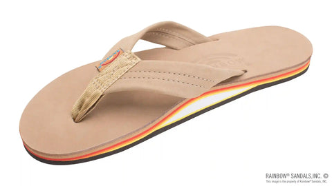 Single Layer Arch Support Premier Leather with 1" Strap