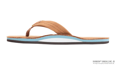Single Layer Arch Support Premier Leather with 1" Strap