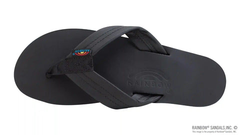 Single Layer Classic Leather with Arch Support 1" Strap