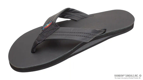 Single Layer Classic Leather with Arch Support 1" Strap