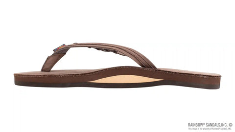 Flirty Braidy - Single Layer 1/2" Narrow Strap with Braid