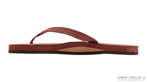 Single Layer Premier Leather with Arch Support and a 1/2" Narrow Strap