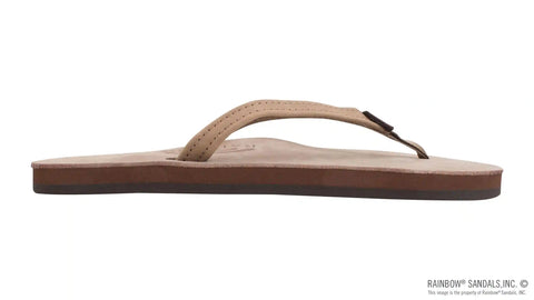 Single Layer Premier Leather with Arch Support and a 1/2" Narrow Strap