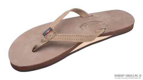 Single Layer Premier Leather with Arch Support and a 1/2" Narrow Strap