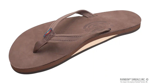 Single Layer Premier Leather with Arch Support and a 1/2" Narrow Strap