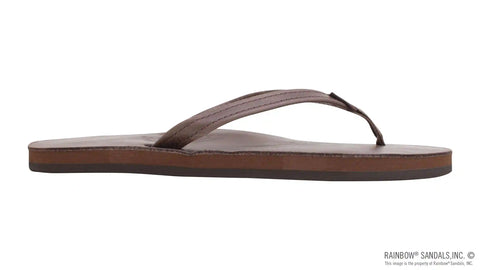 Single Layer Classic Leather with Arch Support and a 1/2" Narrow Strap