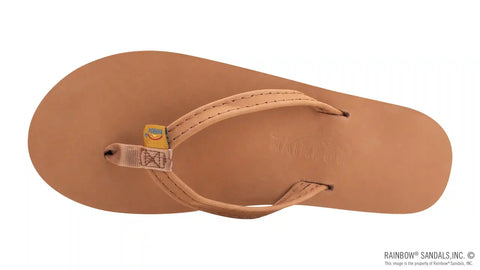 Single Layer Premier Leather with Arch Support and a 1/2" Narrow Strap