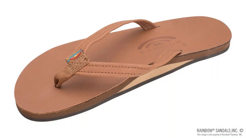 Single Layer Classic Leather with Arch Support and a 1/2" Narrow Strap