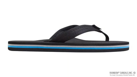 Classic Rubber - Single Layer Soft Top 1" Nylon Strap