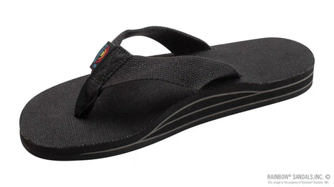 Double Layer Hemp with Arch Support and 1" Strap