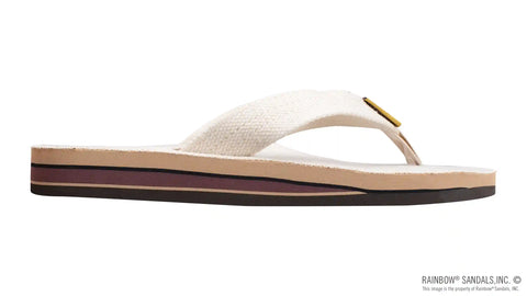 Double Layer Hemp with Arch Support and 1" Strap