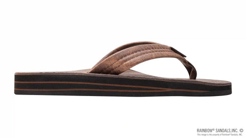 Luxury Leather -  Double Layer Arch  Support