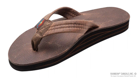 Luxury Leather -  Double Layer Arch  Support