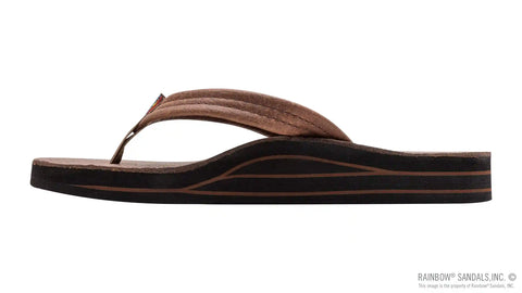 Luxury Leather - Double Layer Arch Support with a 3/4" Medium Strap