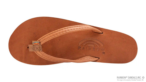 Luxury Leather - Double Layer Arch 1/2" Narrow Strap
