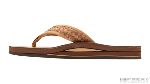 Luxury Leather Collection - The Bentley – Double layer Arch Hand Woven Strap